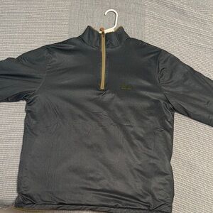 USA PALM SHERPA REVERSIBLE BLUE/OLIVE Quarter ZIP